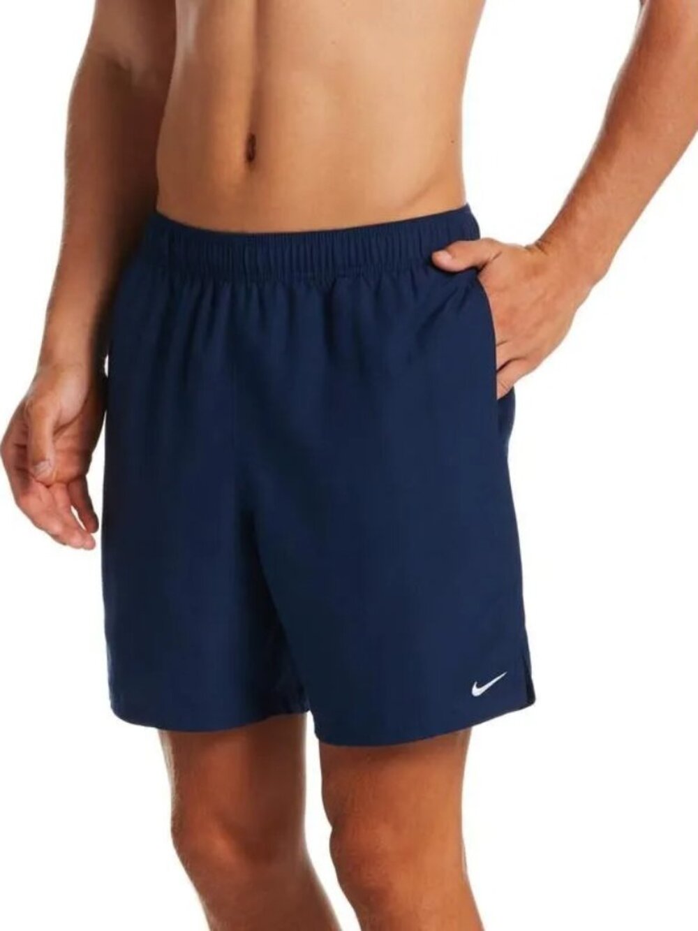 *NWT Nike Men's Swim Essential Lap 7” Shorts - Navy